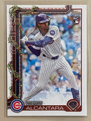 2025 Topps H109 Kevin Alcantara - Baseball - Holiday - RC