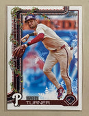 2025 Topps H90 Trea Turner - Baseball - Holiday