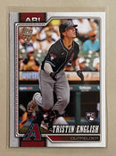 2026 Topps 346 Tristin English - Baseball - Series 1 - RC