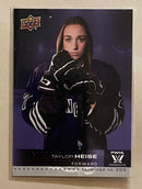 2024 Upper Deck 2 Taylor Heise - Hockey - PWHL Showcase - Purple - /300