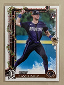 2025 Topps H172 Trey Sweeney - Baseball - Holiday - RC
