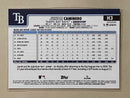 2025 Topps H3 Junior Caminero - Baseball - Holiday