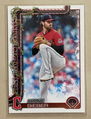 2025 Topps H95 Shane Bieber - Baseball - Holiday
