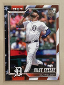 2026 Topps 209 Riley Greene - Baseball - Series 1 - /76 - Independence Day