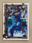2025 Topps H57 Leo Jimenez - Baseball - Holiday - RC
