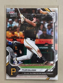 2026 Topps Now 315 Tyler Callihan - "1st two MLB HRs Power Victory against Dodgers"
