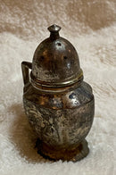 Silver Plated Salt & Pepper Shaker - 1945-1952 Occupied Japan - Used