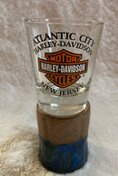 Harley Davidson Shot Glass - Atlantic City - New Jersey