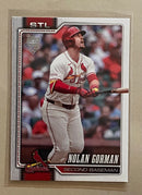 2026 Topps 587 Nolan Gorman - Baseball - Series 2