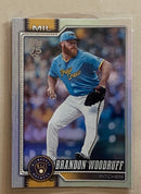 2026 Topps 518 Brandon Woodruff - Baseball - Series 2 - Silver Parallel