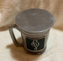 G Clef Musical Pewter Stein - Old Mill Enterprise