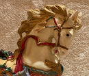 Rocking Horse with Musical Instruments Figurine - No Box