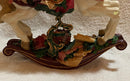 Rocking Horse with Musical Instruments Figurine - No Box