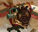 Rocking Horse with Musical Instruments Figurine - No Box