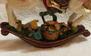 Rocking Horse with Musical Instruments Figurine - No Box