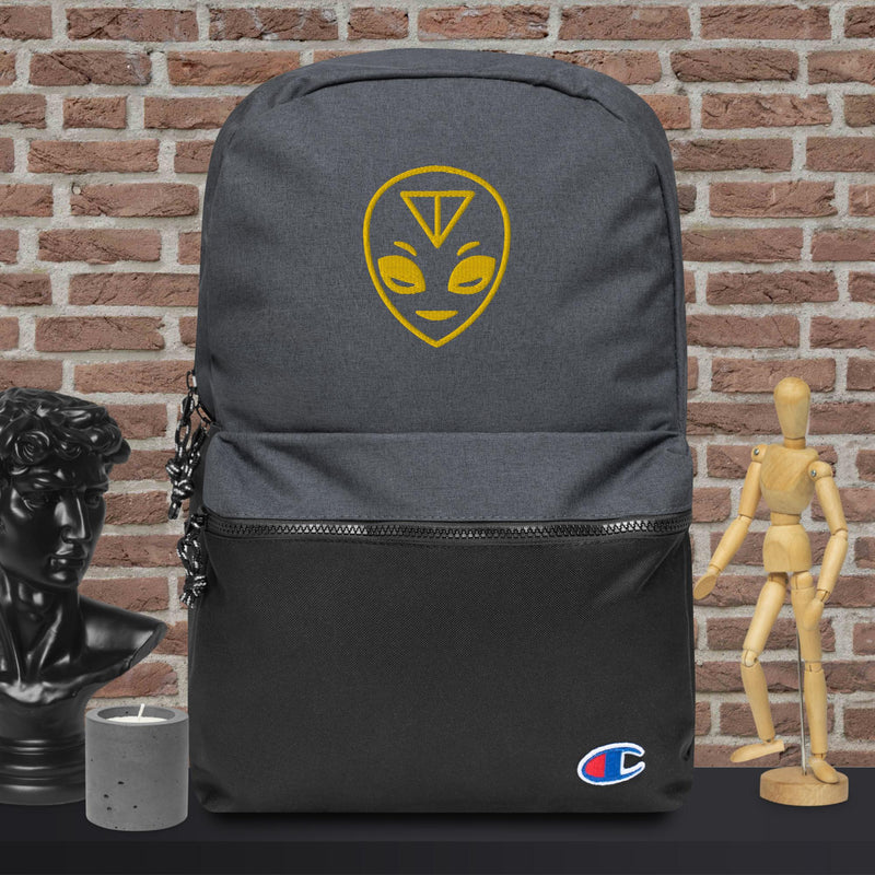 Alien Embroidered Champion Backpack