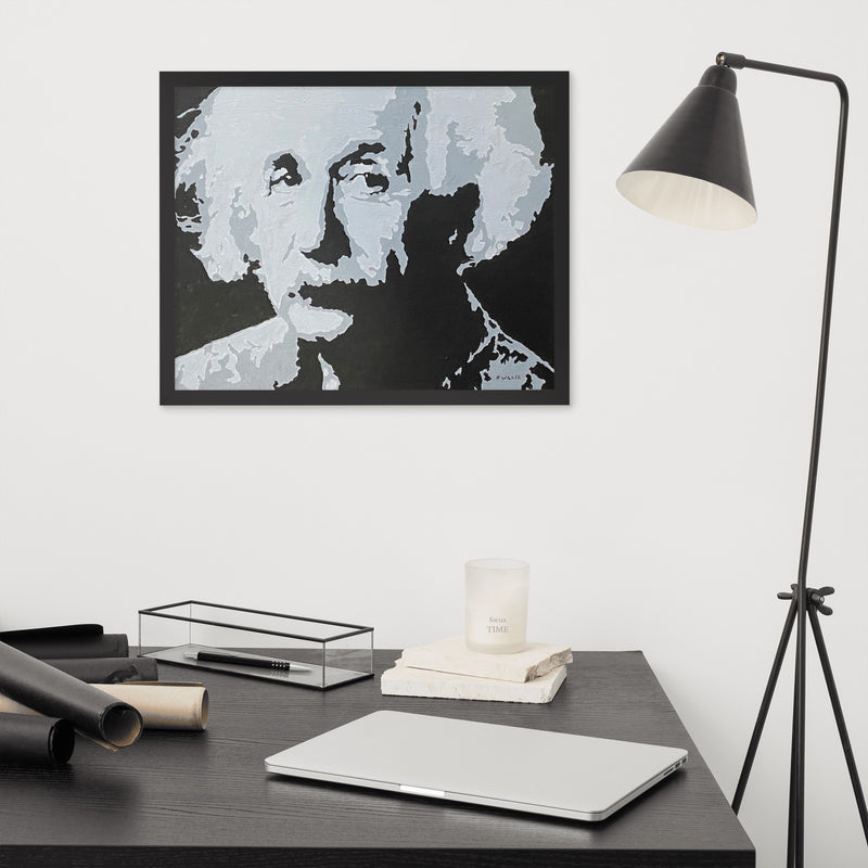 Albert Einstein Framed Poster 16x20