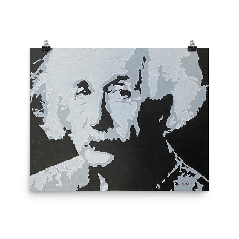 Albert Einstein Poster 16x20