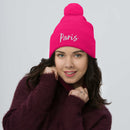 Paris Pom-Pom Beanie Pink