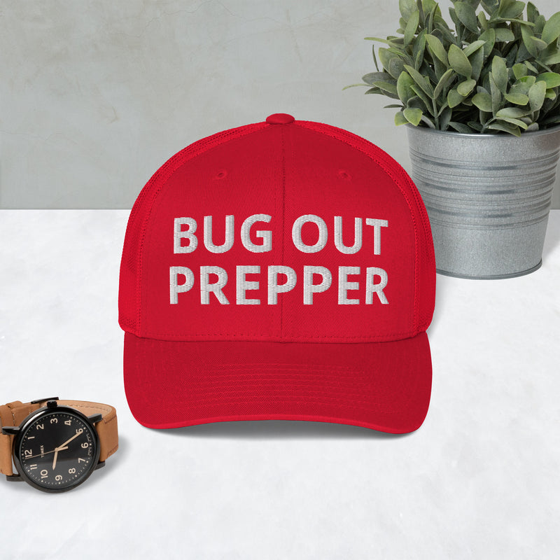 BUG OUT PREPPER Trucker Cap