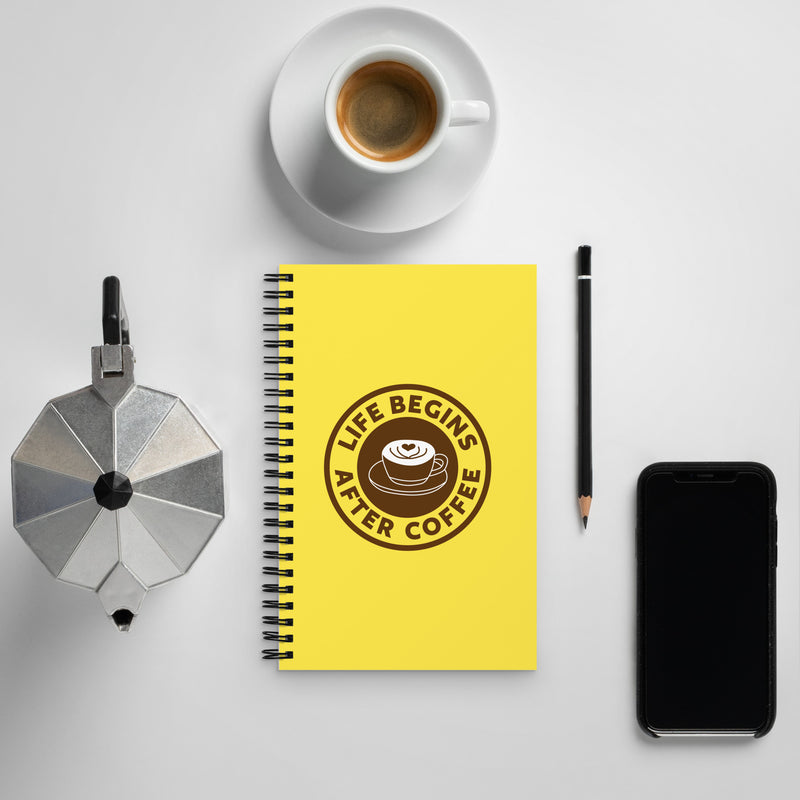 Coffee Spiral Notebook