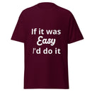 If it was Easy Cassic Tee