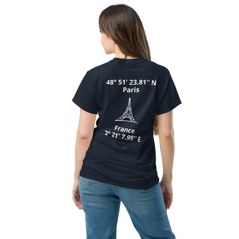 GPS Paris Unisex Classic Dark T-Shirt