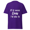 If it was Easy Cassic Tee