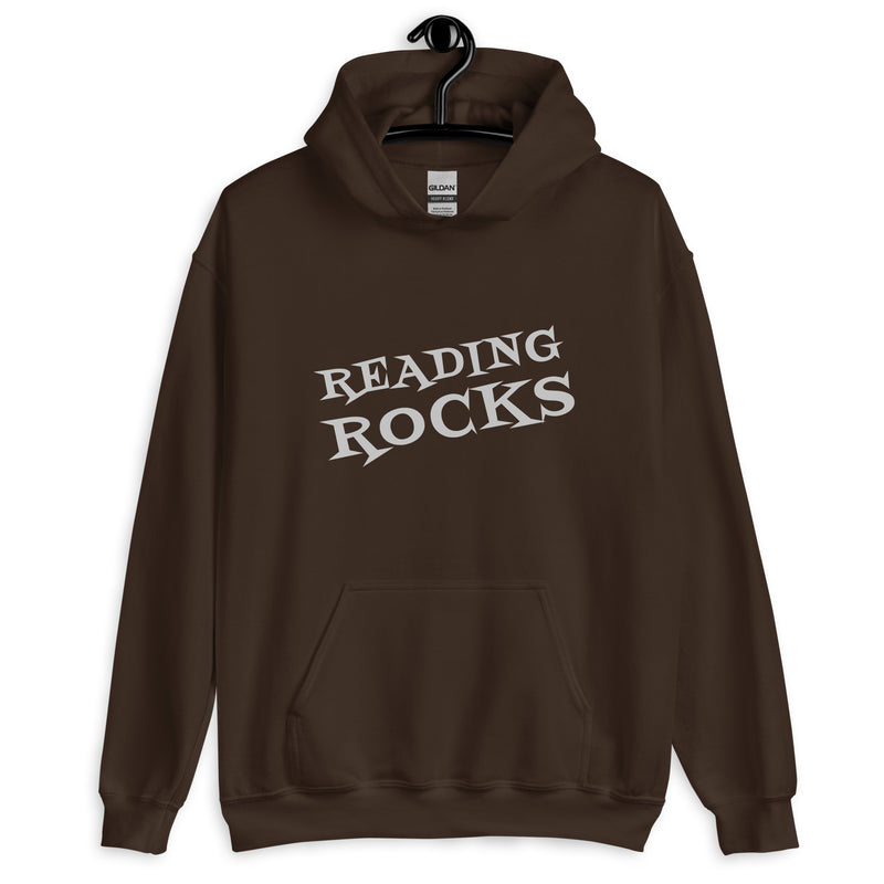 Reading Rocks Dark Unisex Hoodie 2X+