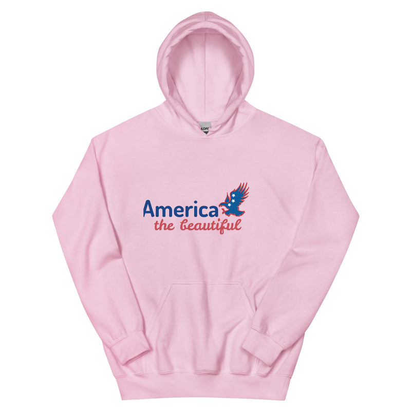 America Beautiful Unisex Hoodie 2X+