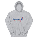 America Beautiful Unisex Hoodie 2X+