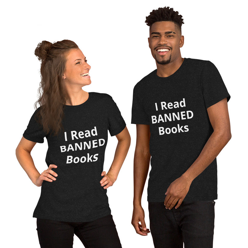 I Read Banned Books Unisex T-Shirt 2