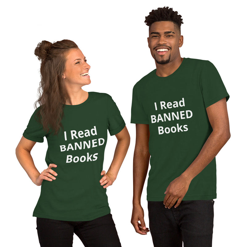I Read Banned Books Unisex T-Shirt 2