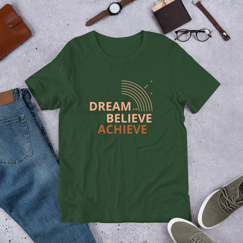 Dream Believe Unisex T-Shirts 2X+