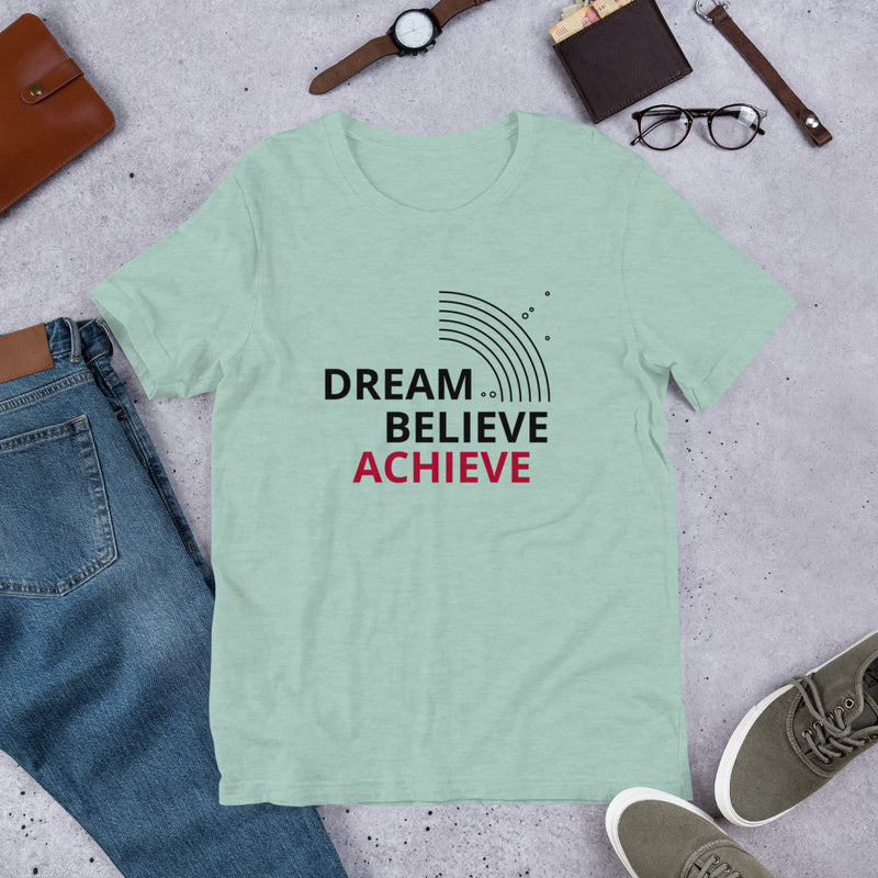 Dream Believe Unisex Light T-Shirt 2X+