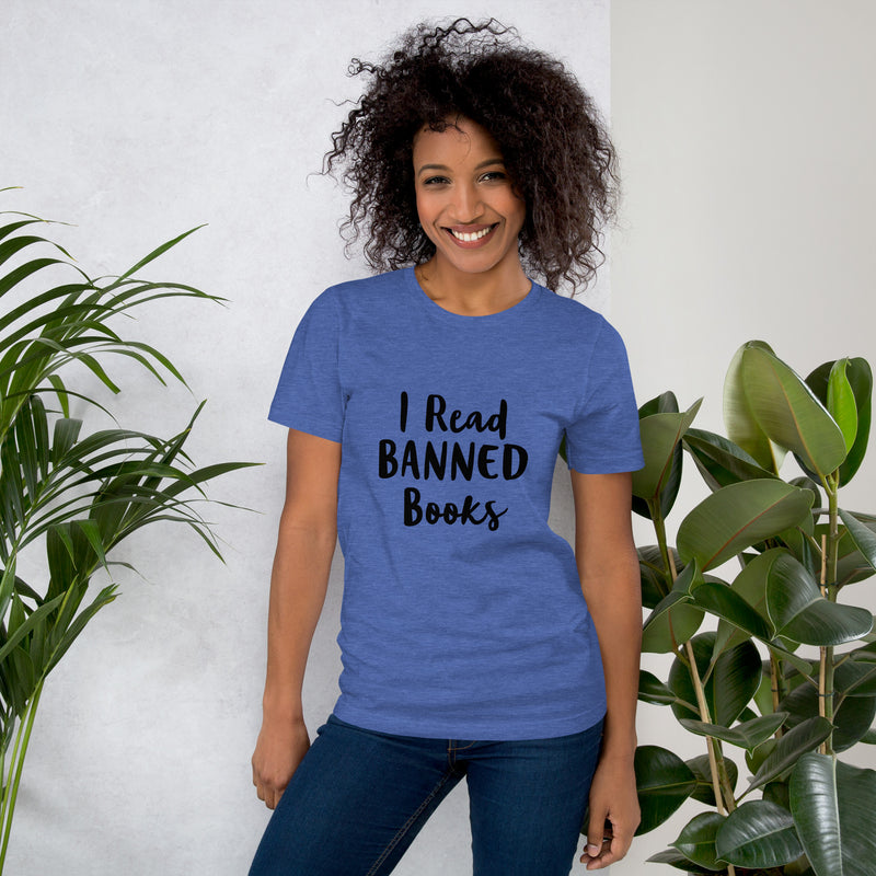 I Read BANNED Books Unisex T-Shirt 3
