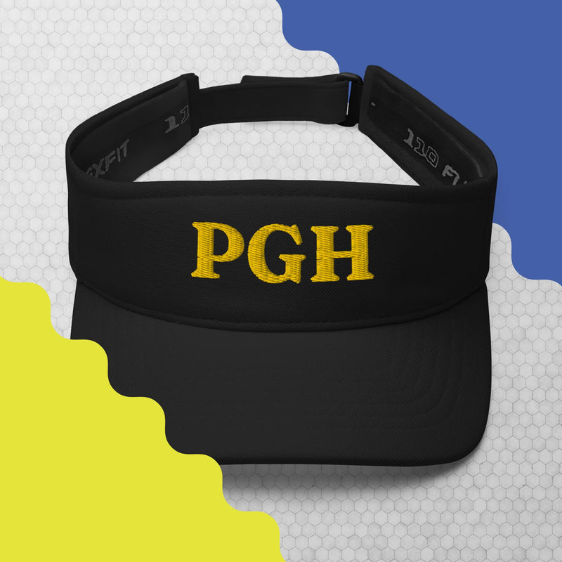 PGH Black & Gold Visor