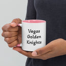 Vegas Golden Knights Mug with Inside Color