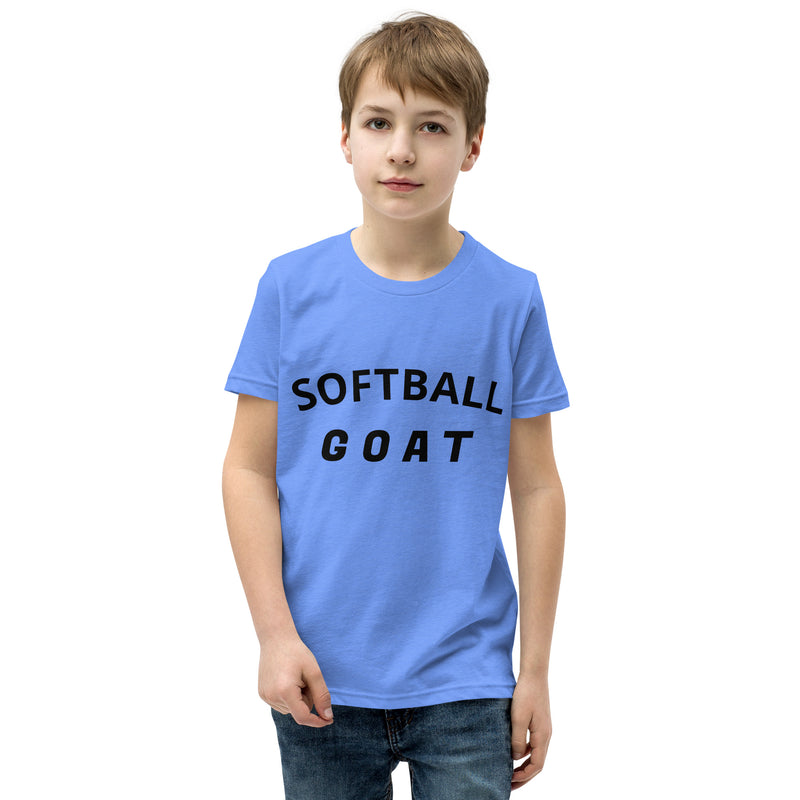 SOFTBALL GOAT Youth Short Sleeve T-Shirt 2