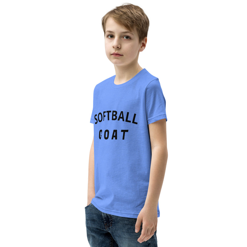 SOFTBALL GOAT Youth Short Sleeve T-Shirt 2