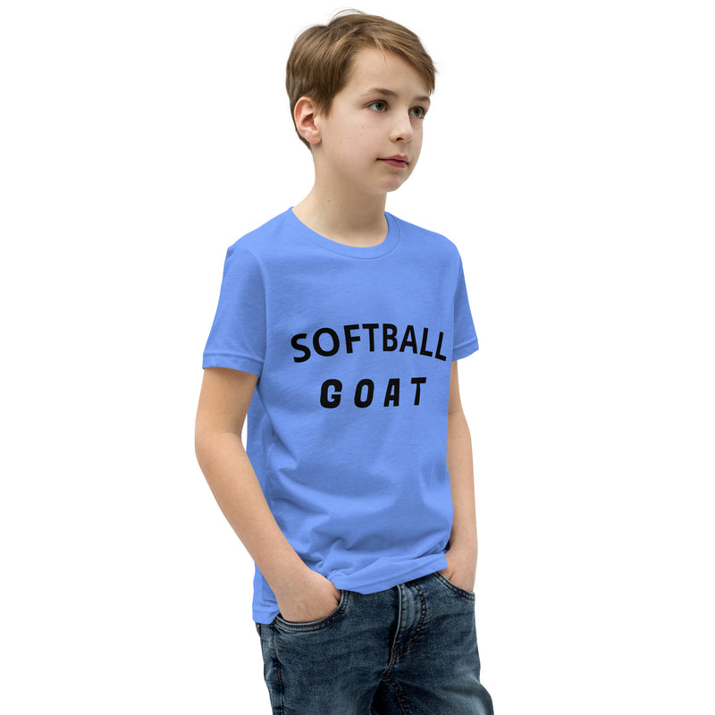 SOFTBALL GOAT Youth Short Sleeve T-Shirt 2