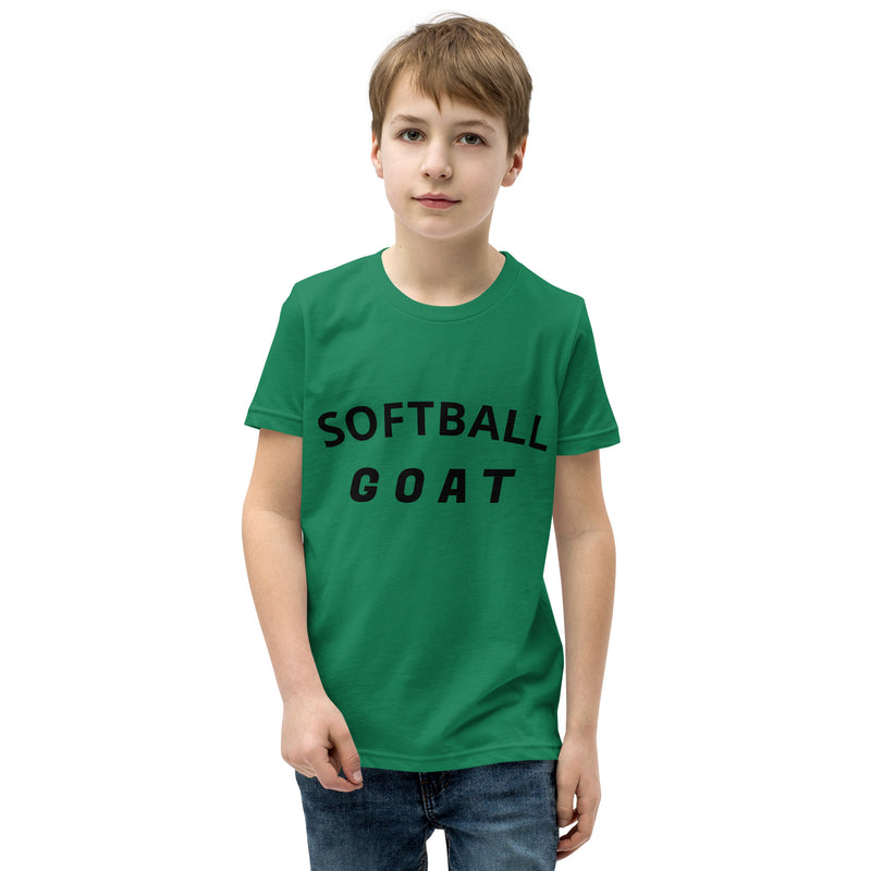 SOFTBALL GOAT Youth Short Sleeve T-Shirt 2