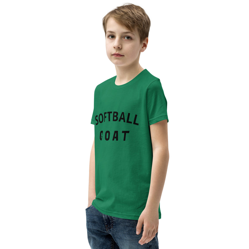 SOFTBALL GOAT Youth Short Sleeve T-Shirt 2