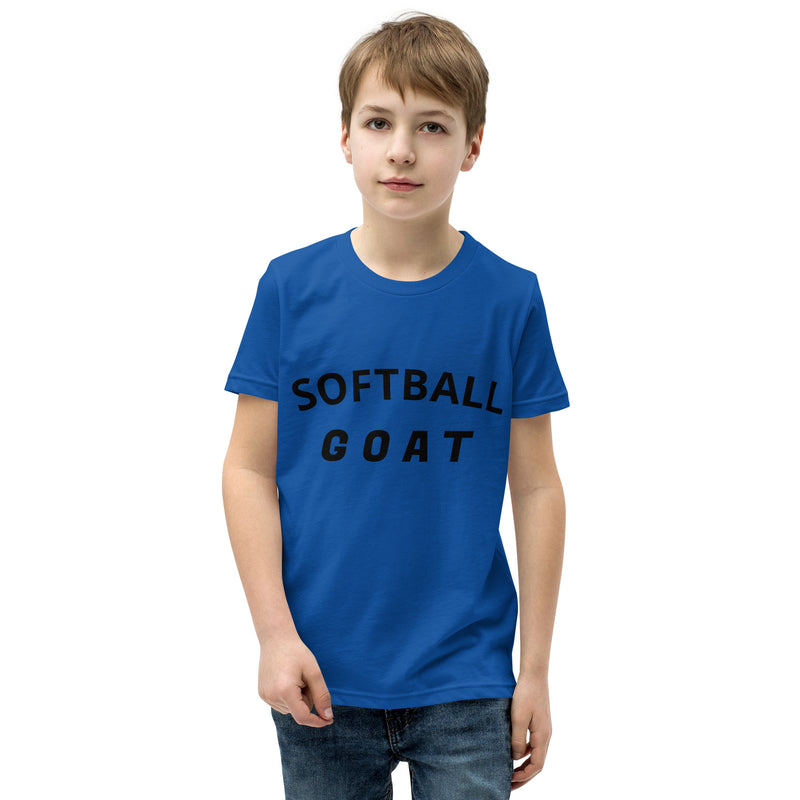 SOFTBALL GOAT Youth Short Sleeve T-Shirt 2