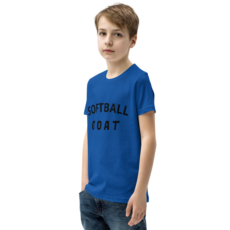 SOFTBALL GOAT Youth Short Sleeve T-Shirt 2