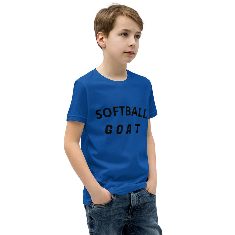 SOFTBALL GOAT Youth Short Sleeve T-Shirt 2