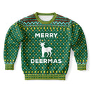 Ugly Christmas Kids Sweater "Merry Deermas"