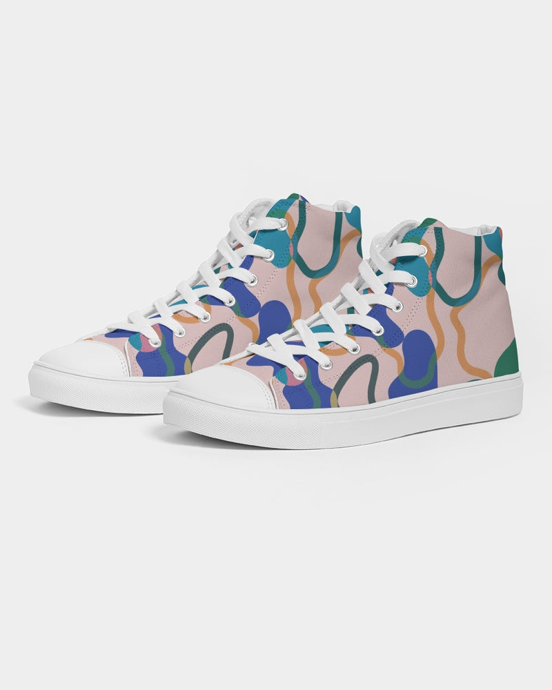 Cotton Candy Women's Hightop Canvas Shoe