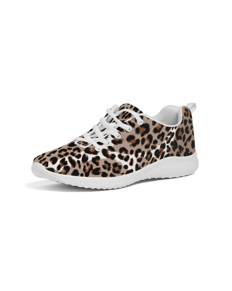 Leopard Fur Women's Athletic Shoe