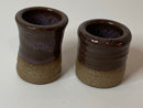 Pottery Shot Glass - Chocolate